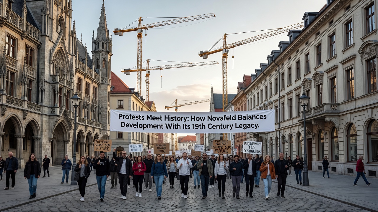 Protests Meet History: How Novafeld Balances Development With Its 19th Century Legacy