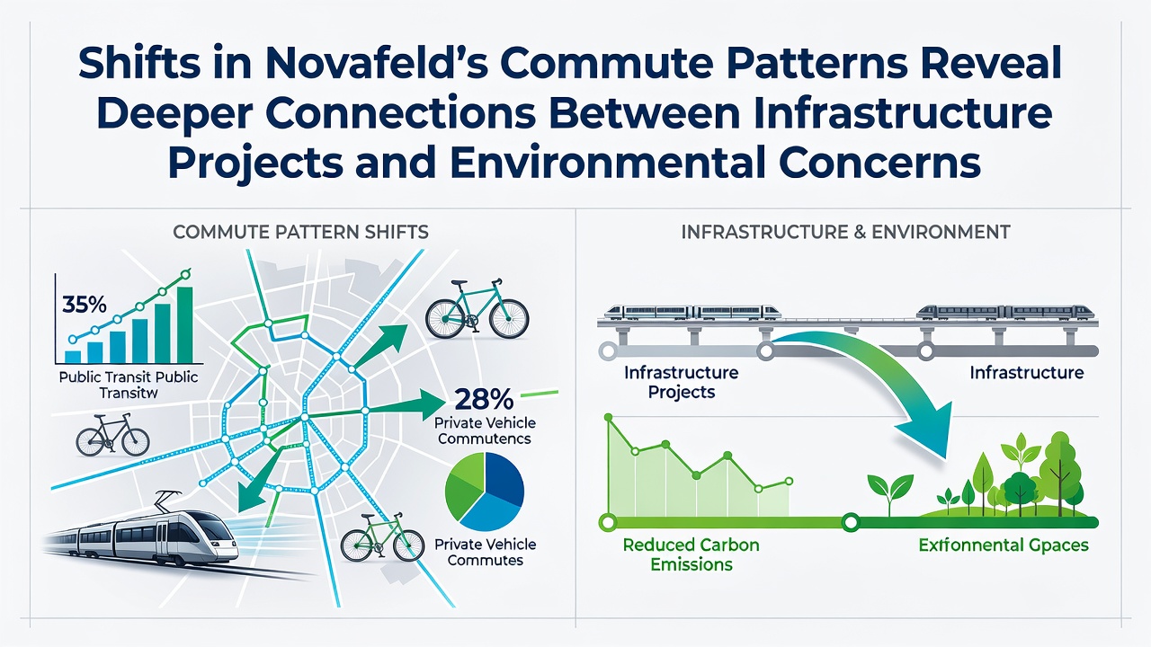 Shifts in Novafeld's Commute Patterns Reveal Deeper Connections Between Infrastructure Projects and Environmental Concerns